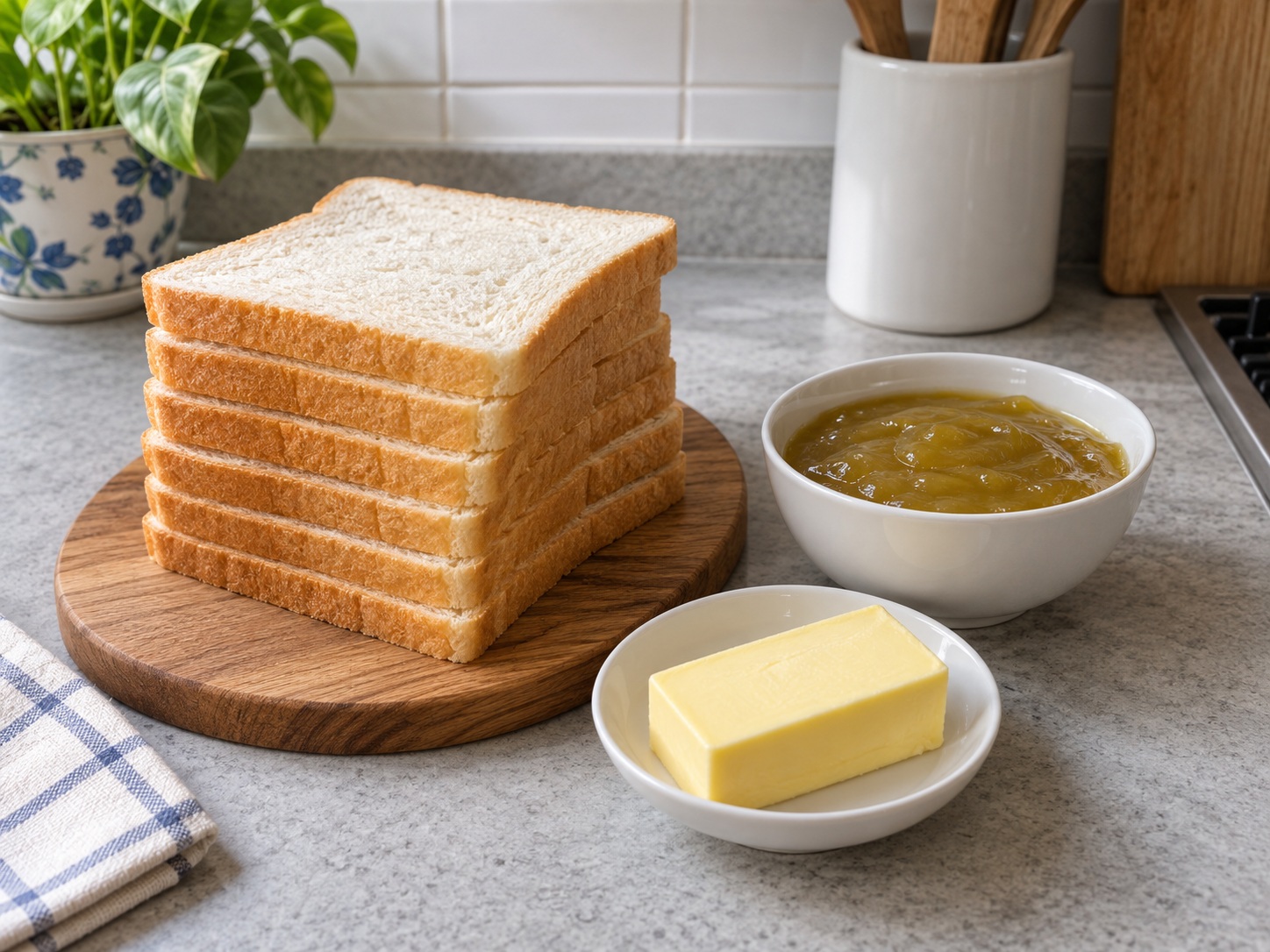 Singapore Kaya Butter Toast — ingredients