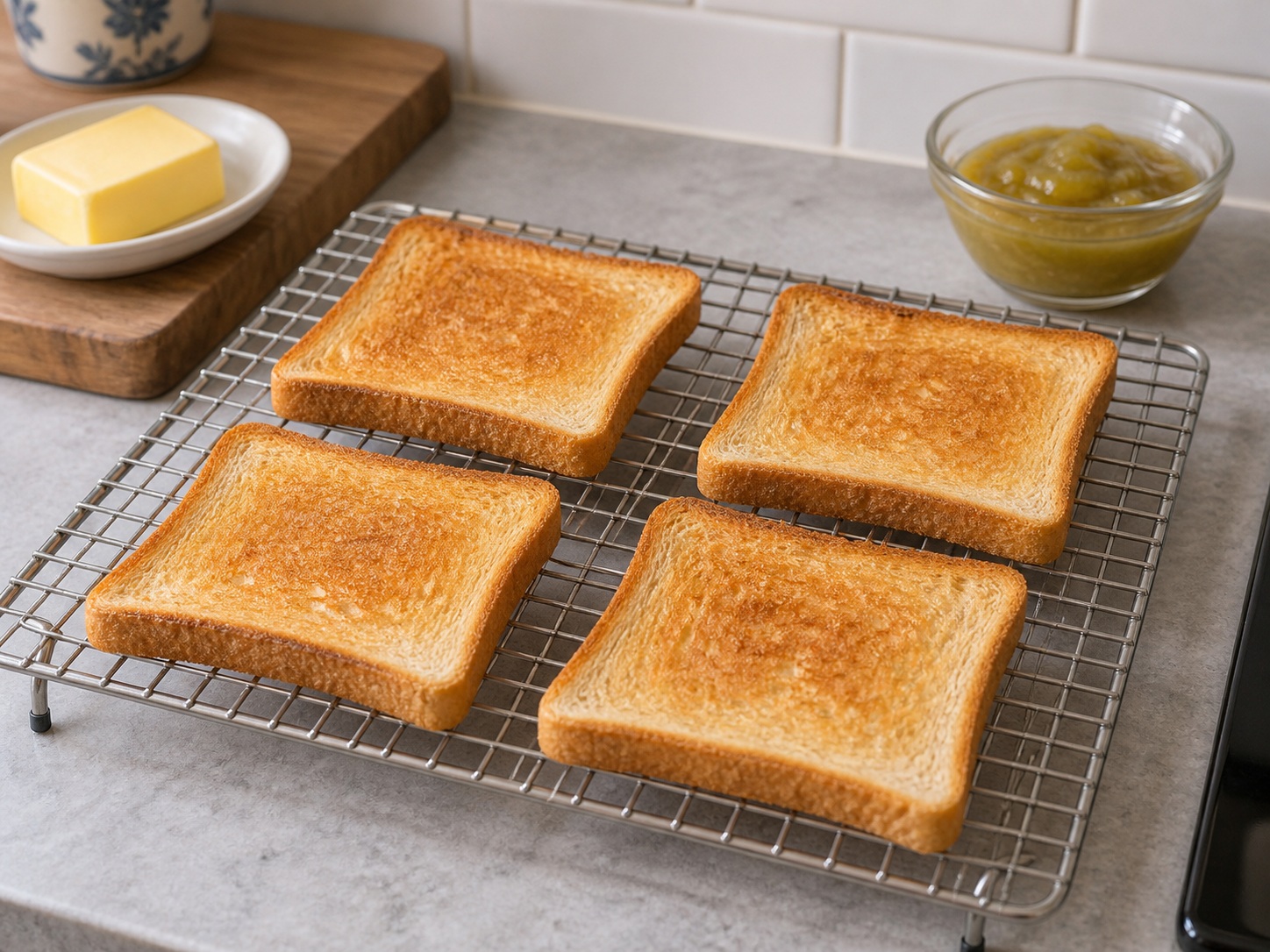 Singapore Kaya Butter Toast — Release steam