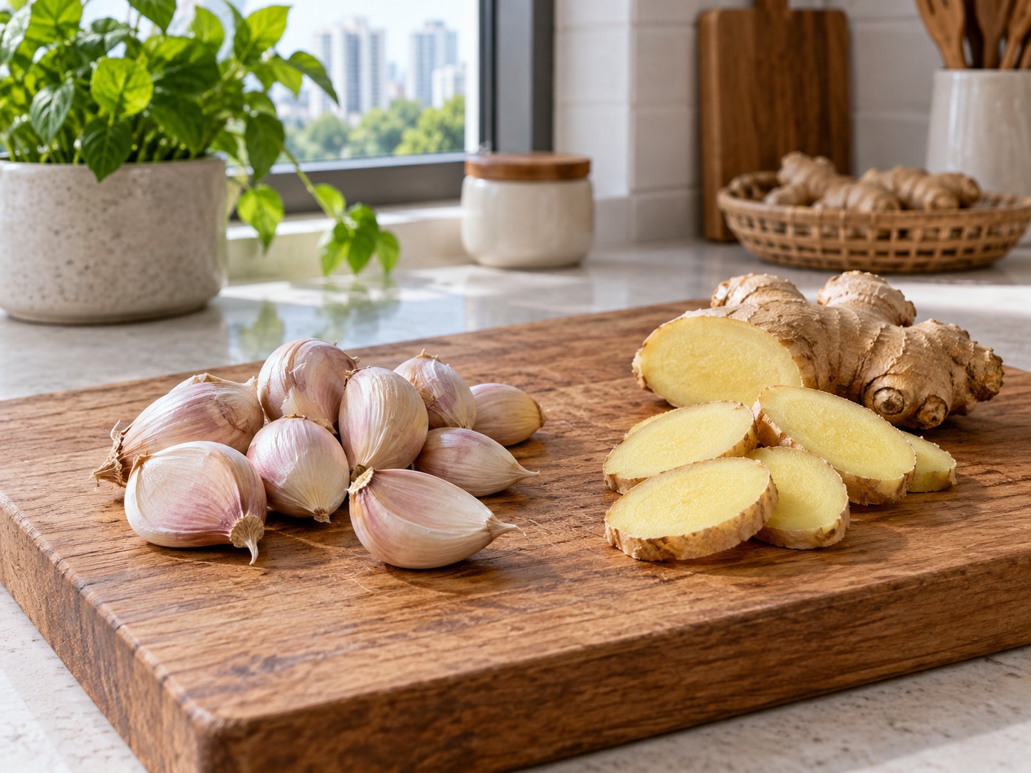 Bak Kut Teh Lada Singapura — Siapkan bawang dan jahe