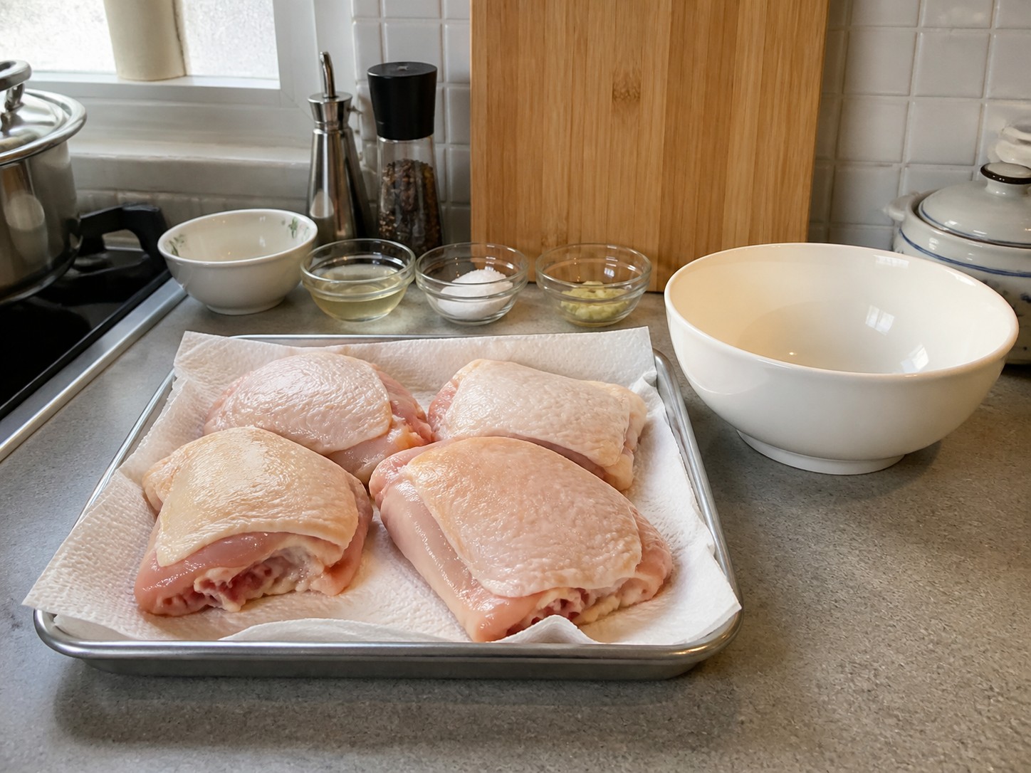 Singapore Rice Cooker Hainanese Chicken Rice — step 1