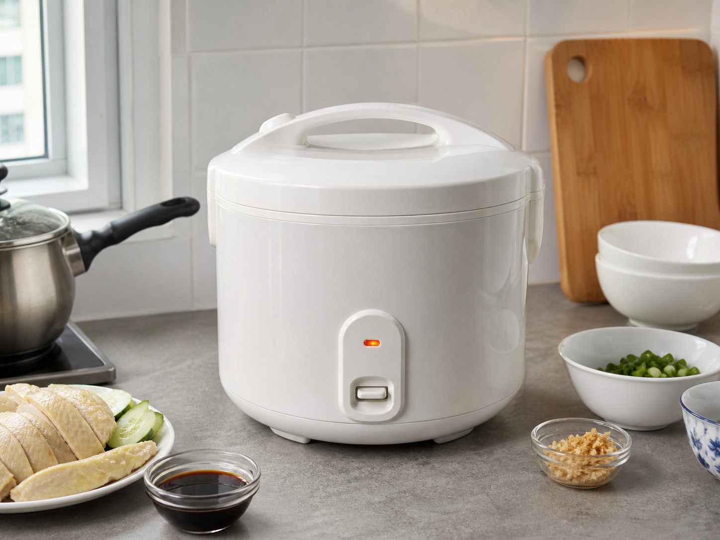 Singapore Rice Cooker Hainanese Chicken Rice — step 9