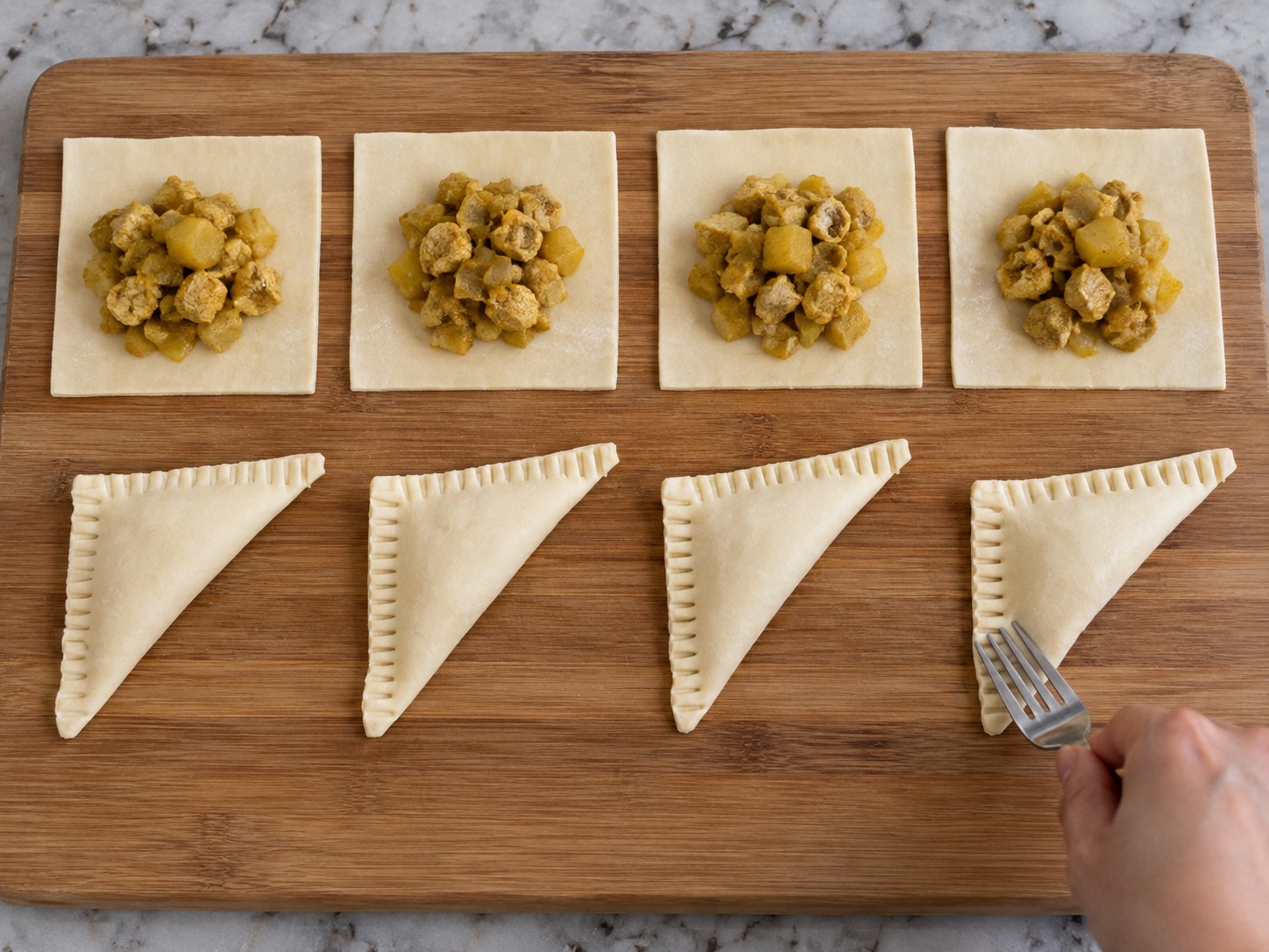 Singapore Chicken Curry Puffs — Lagyan at selyuhan