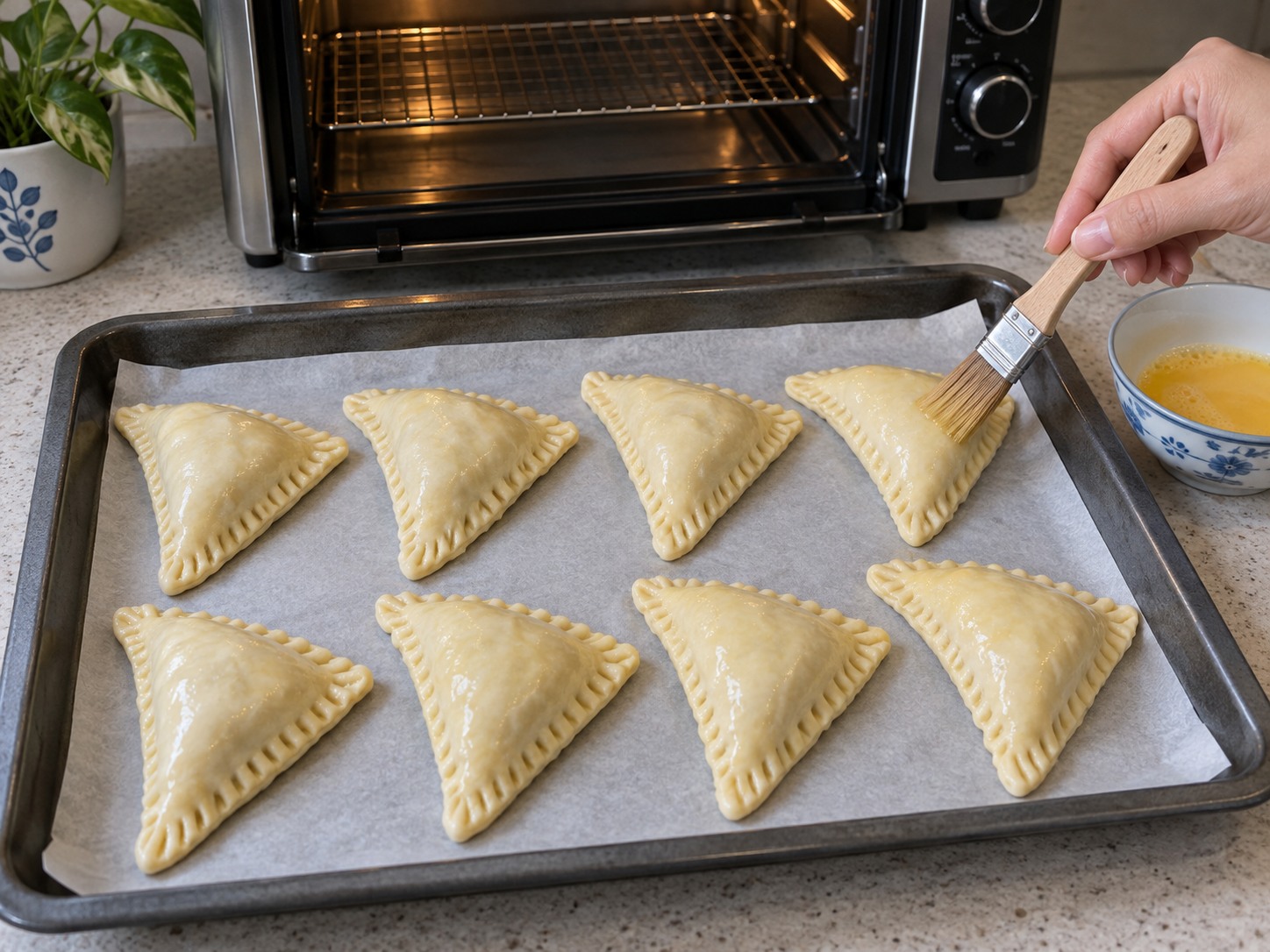 Singapore Chicken Curry Puffs — Pahiran at i-bake