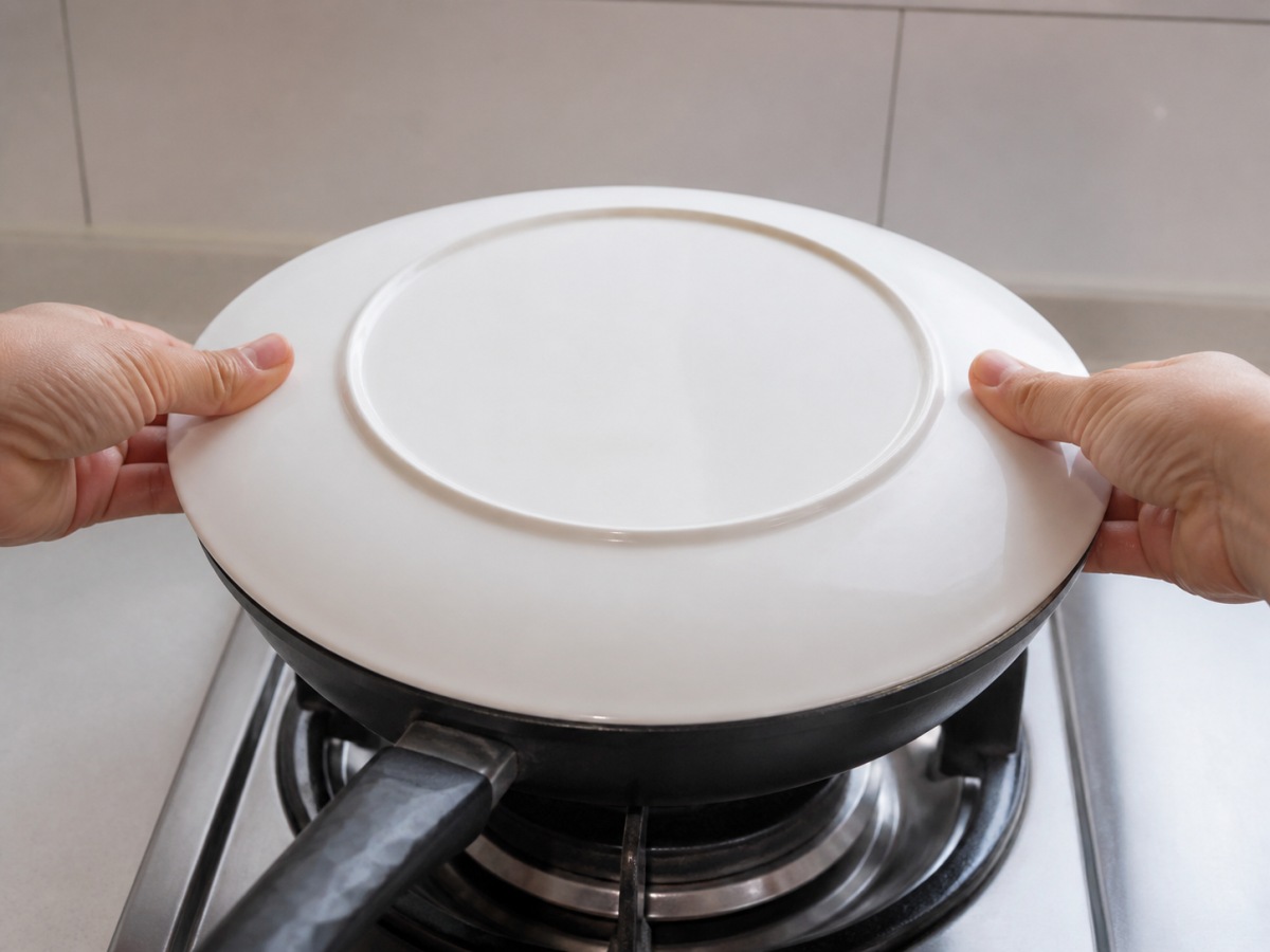 Spanish Potato and Onion Tortilla — Invert onto plate