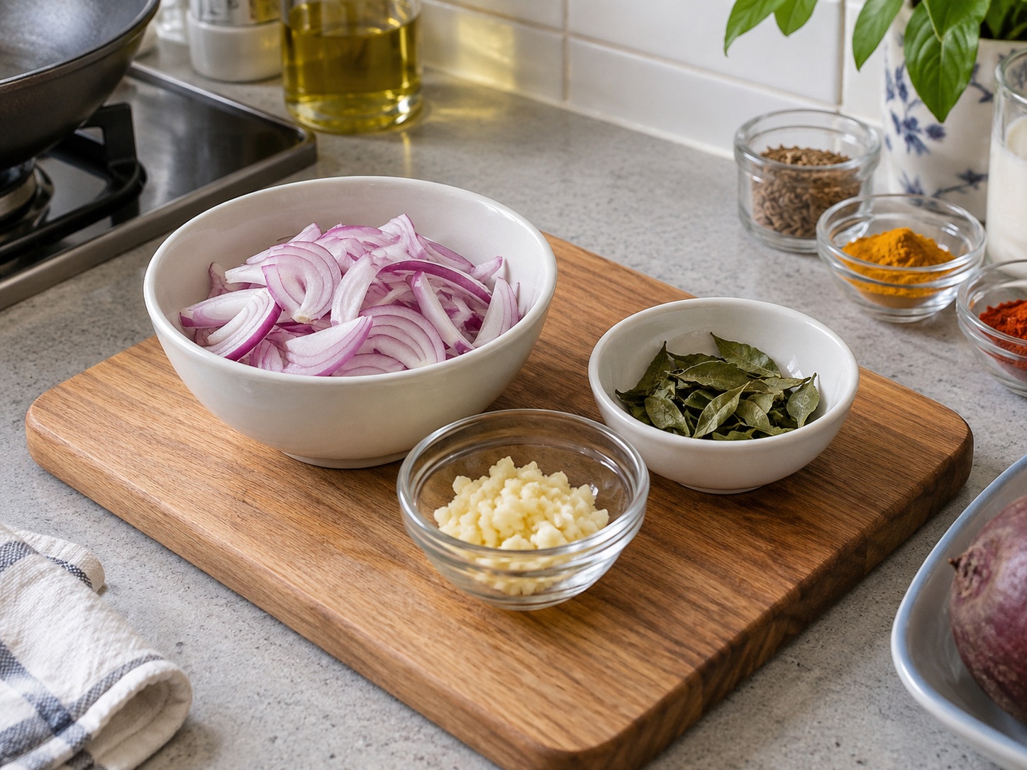 Kari Bit Sri Lanka — Siapkan aromatik