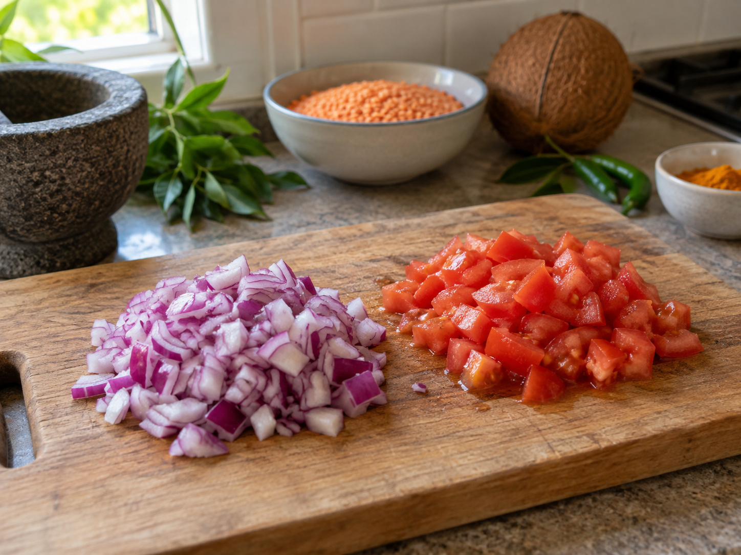Sri Lankan Coconut Dhal Curry — Hiwain ang gulay