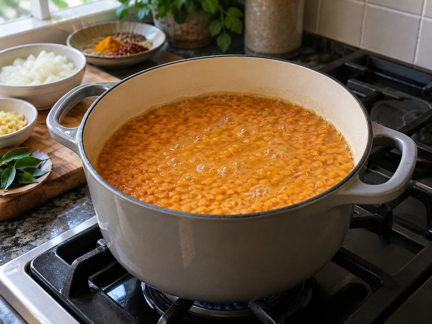 Sri Lankan Coconut Dhal Curry — Pakuluan ang lentils
