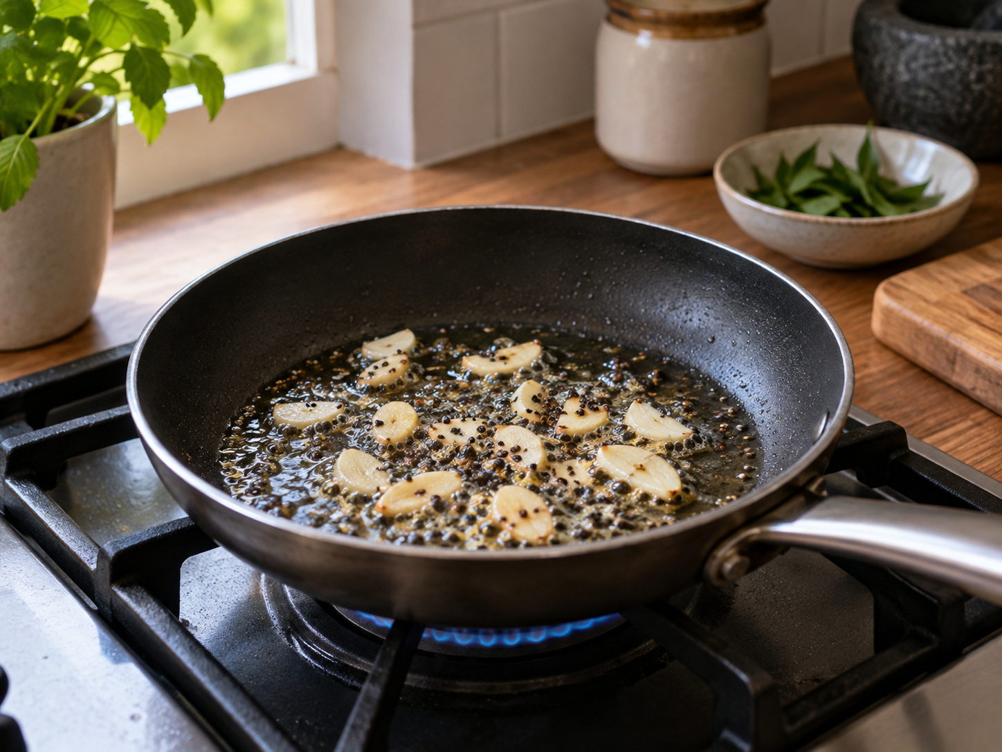 Sri Lankan Coconut Dhal Curry — Igisa ang mustard at bawang
