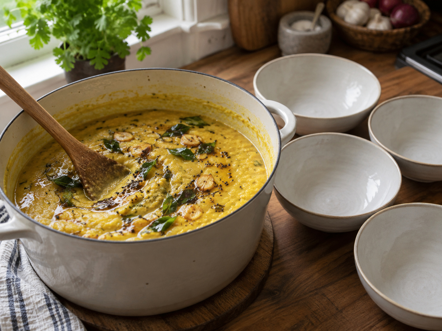 Sri Lankan Coconut Dhal Curry — Tapusin at ihain