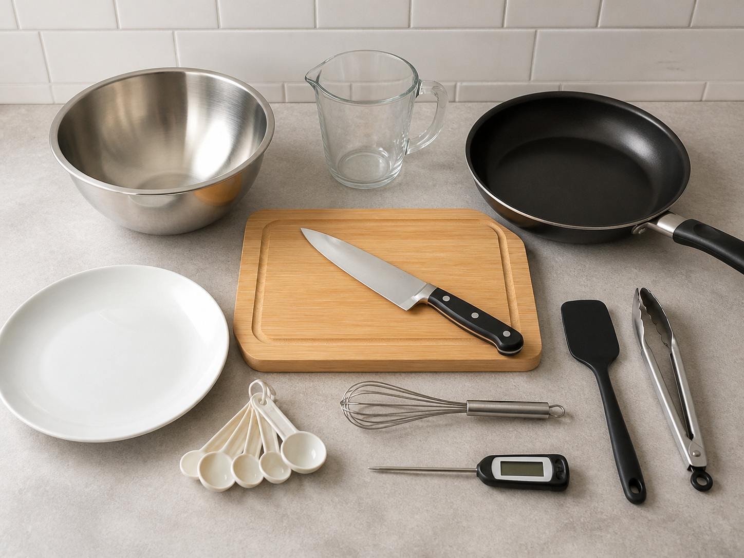 Bola Daging Babi ala Swedia dengan Saus Krim Ringan required home-kitchen tools