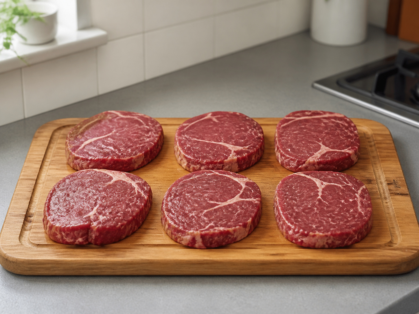 Swiss Steak with Tomato and Onions — Cut six steaks