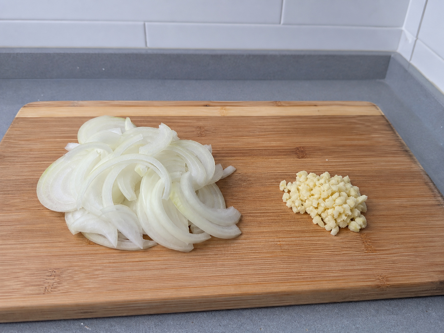 Swiss Steak with Tomato and Onions — Slice aromatics