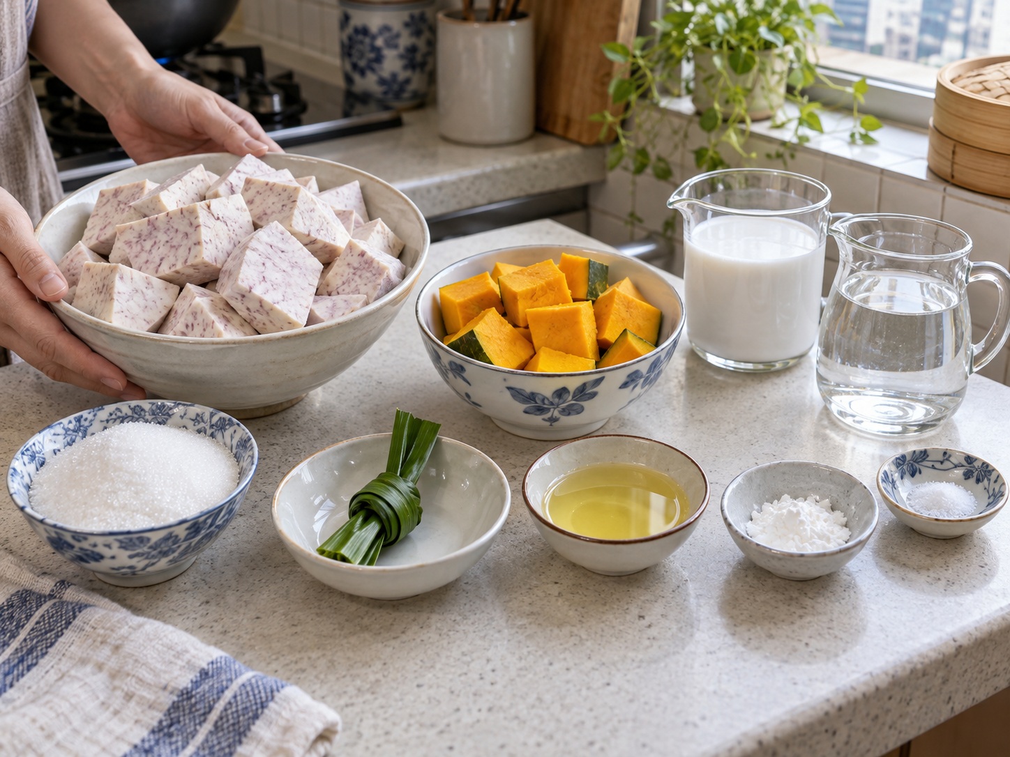 Teochew Orh Nee Taro Paste — ingredients