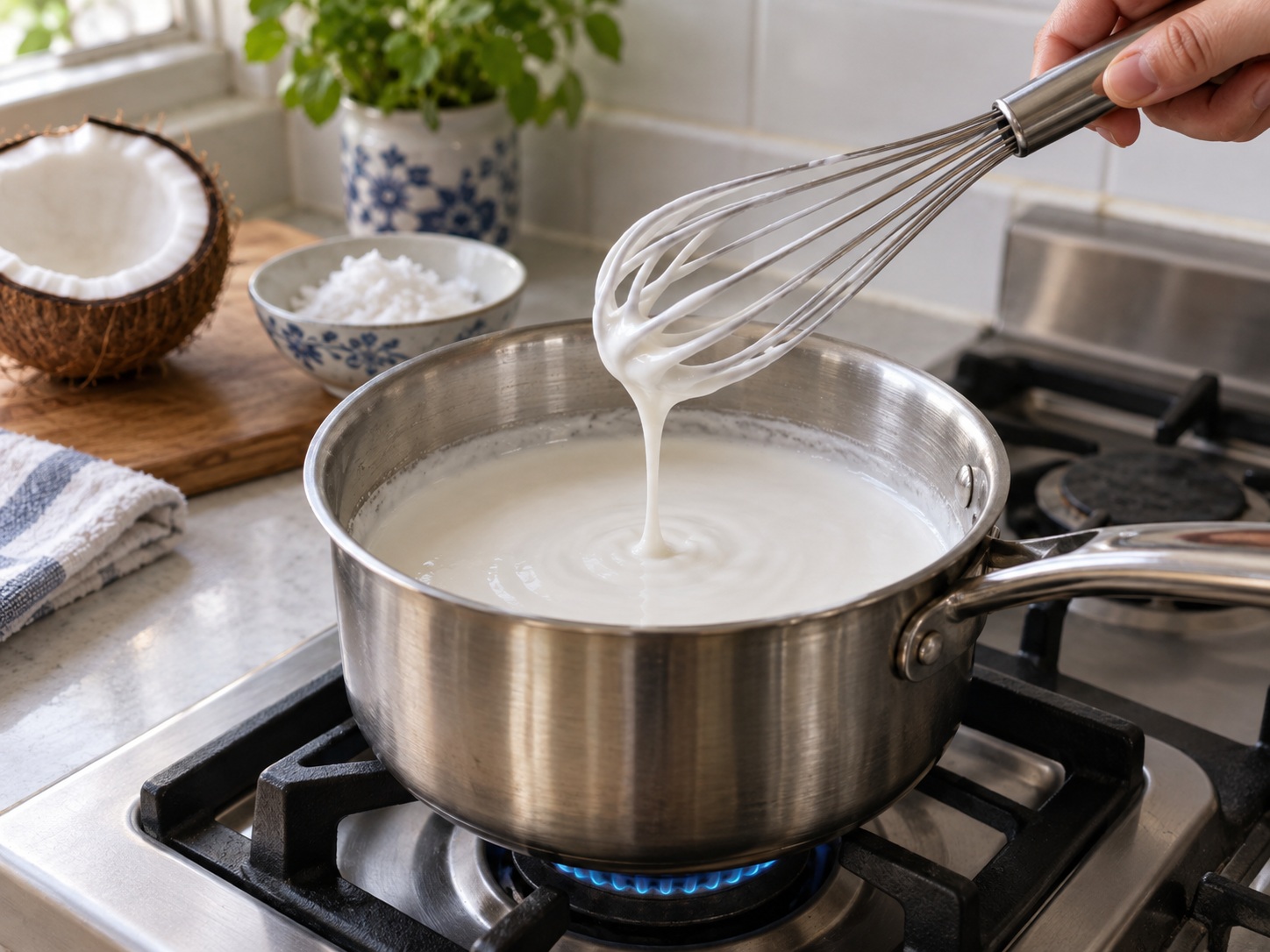 Teochew Orh Nee Taro Paste — Thicken gently