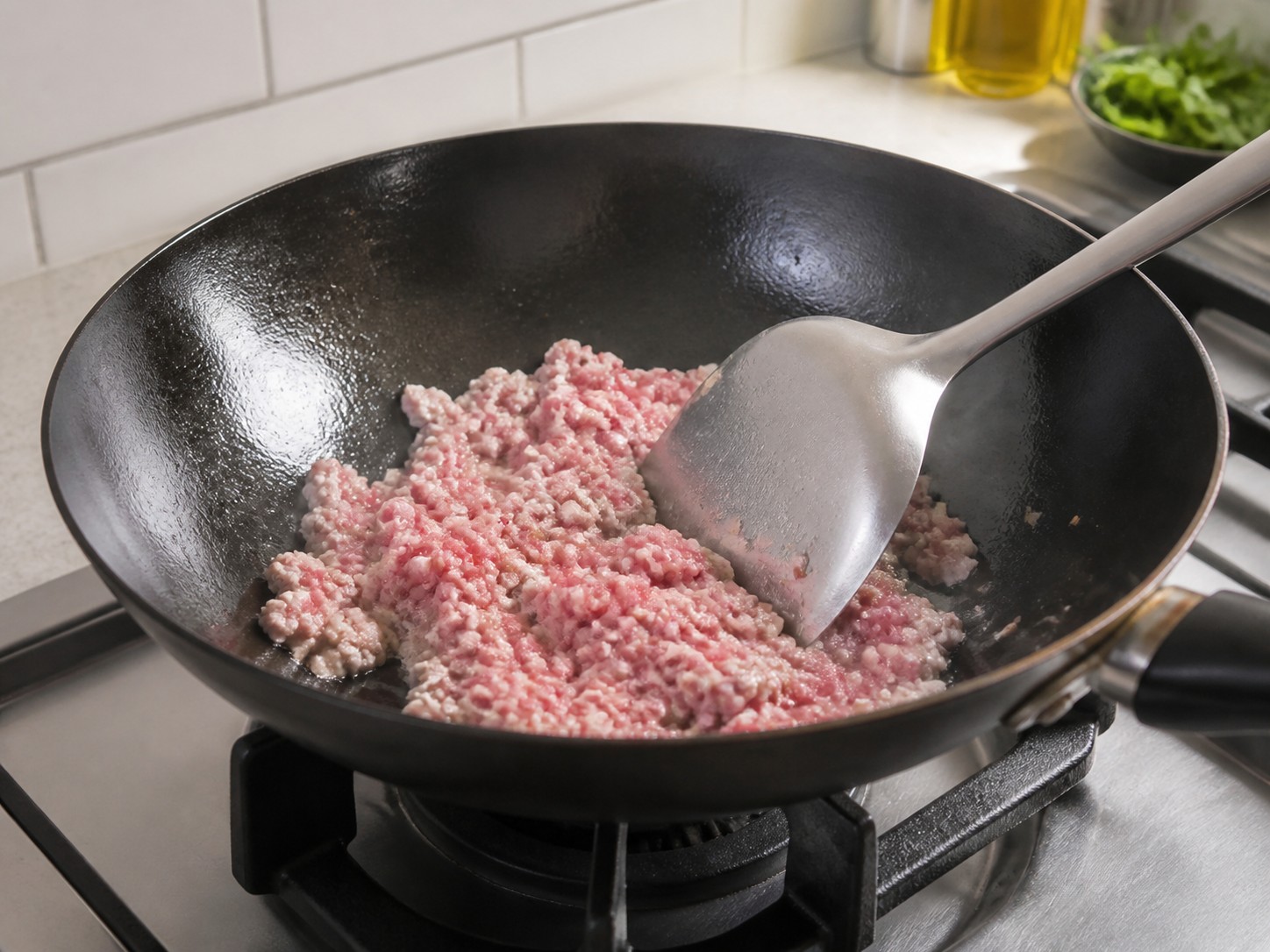 泰式香葉肉碎煎蛋飯:步驟 6