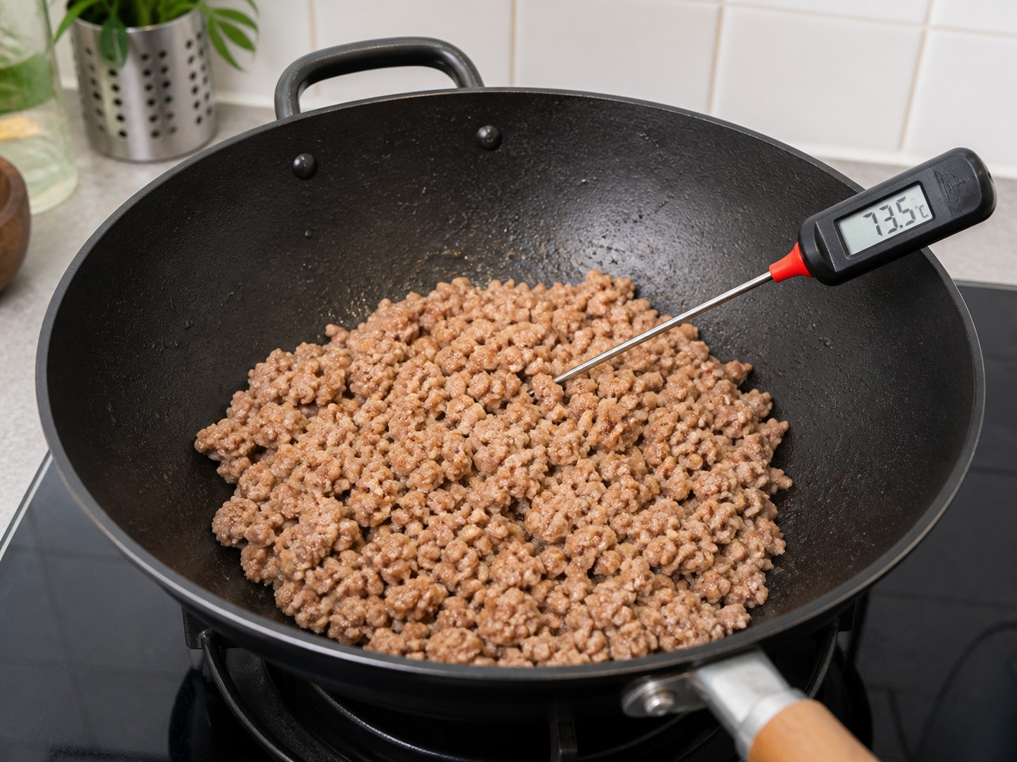 泰式香葉肉碎煎蛋飯:步驟 7