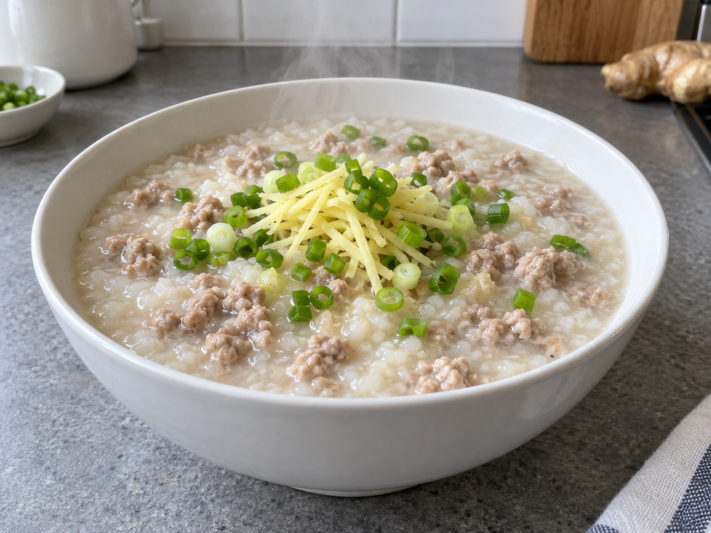 泰式肉碎粥 — 完成圖