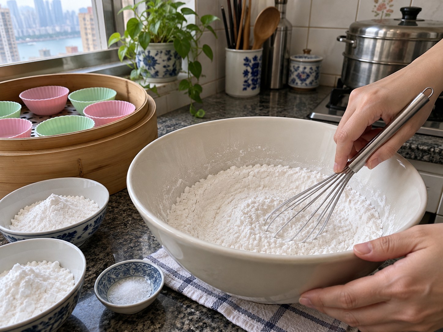泰式蒸香蕉糕 — 混合乾料