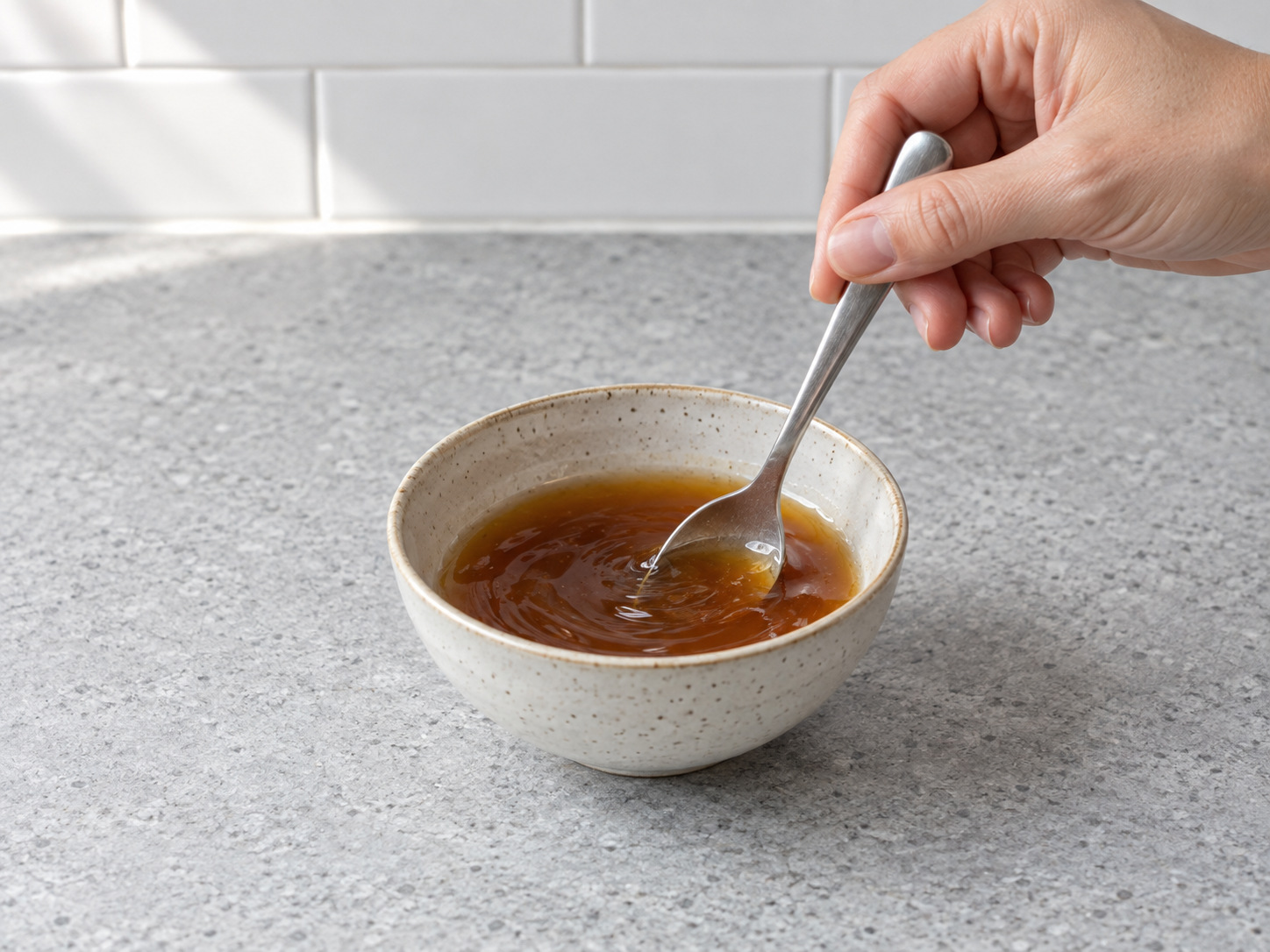 泰式蝦醬拌飯 — 調甜汁