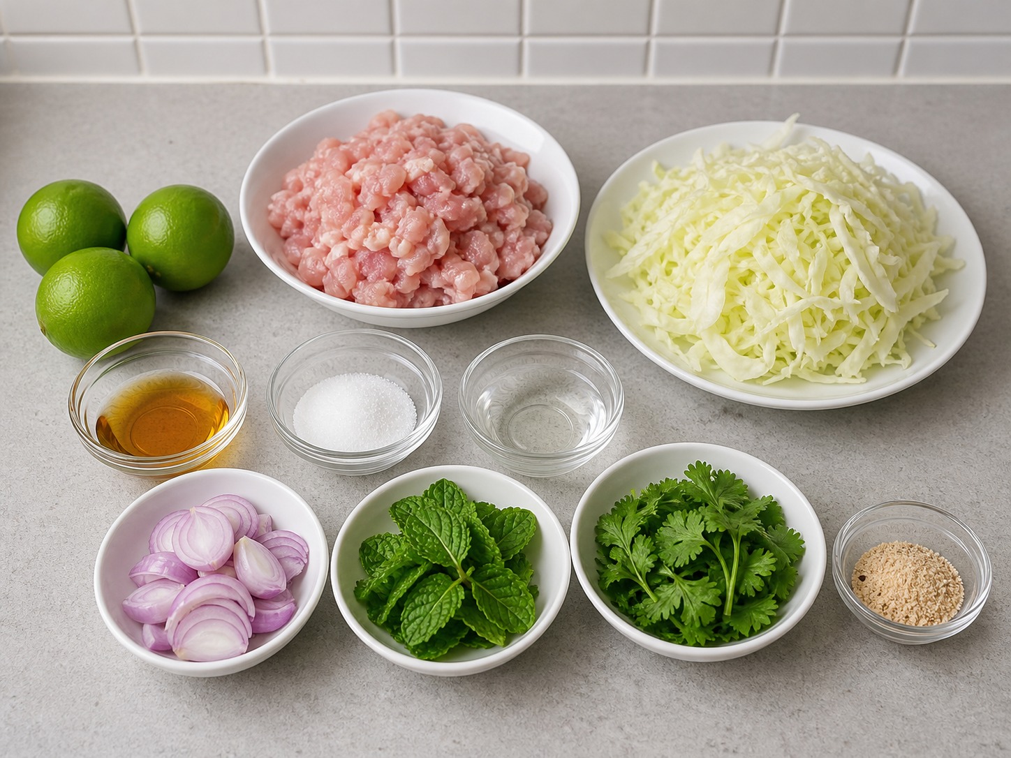 Larb Ayam Thailand — ingredients overview