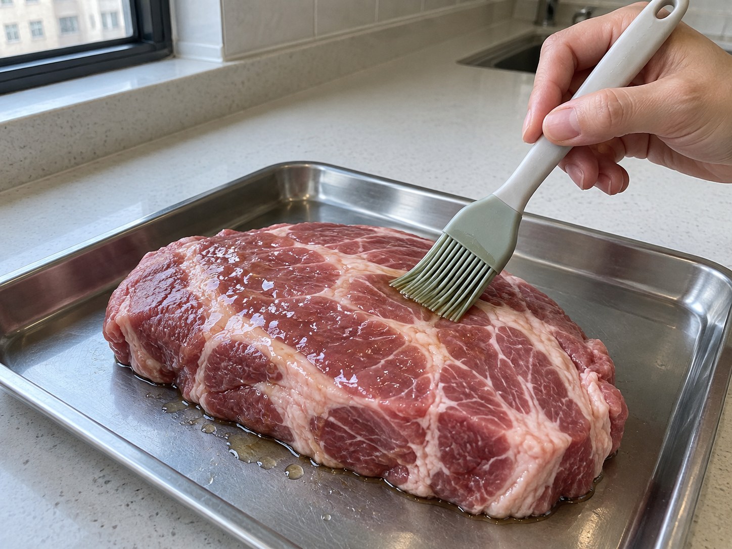 泰式烤豬肉香草沙律 — 薄塗調味