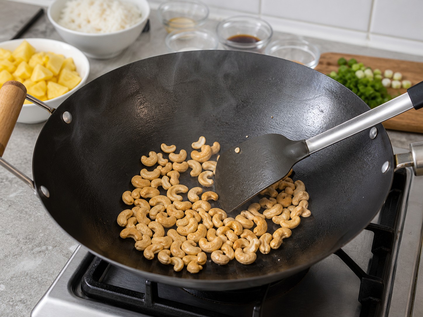 泰式菠蘿炒飯 — 步驟 5