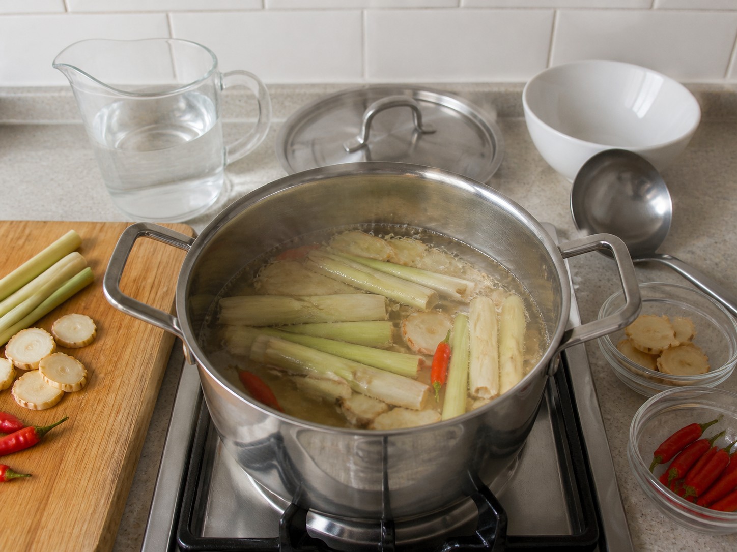 Thai Tom Kha Gai — hakbang 6