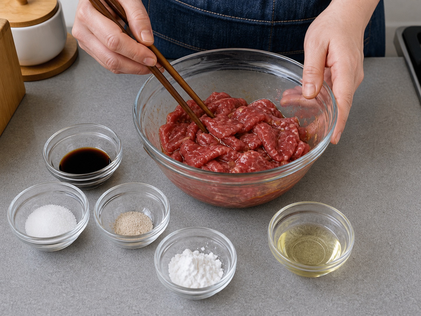 鮮茄薯仔牛肉湯:醃牛肉