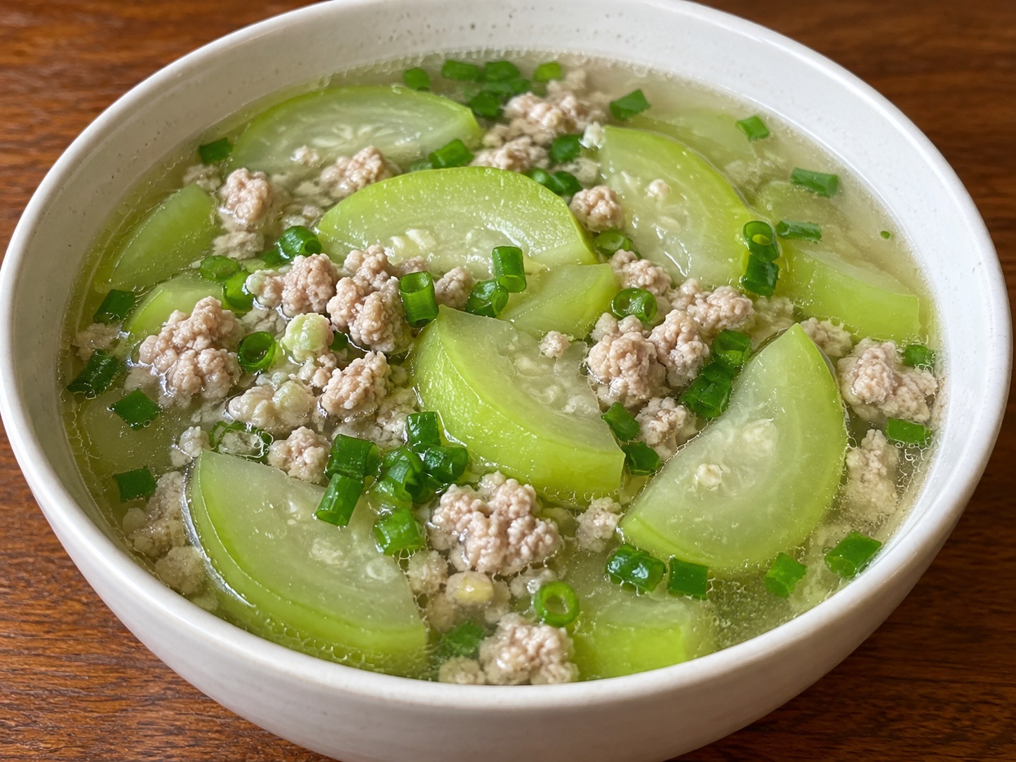 越式蒲瓜肉碎清湯 — 完成圖