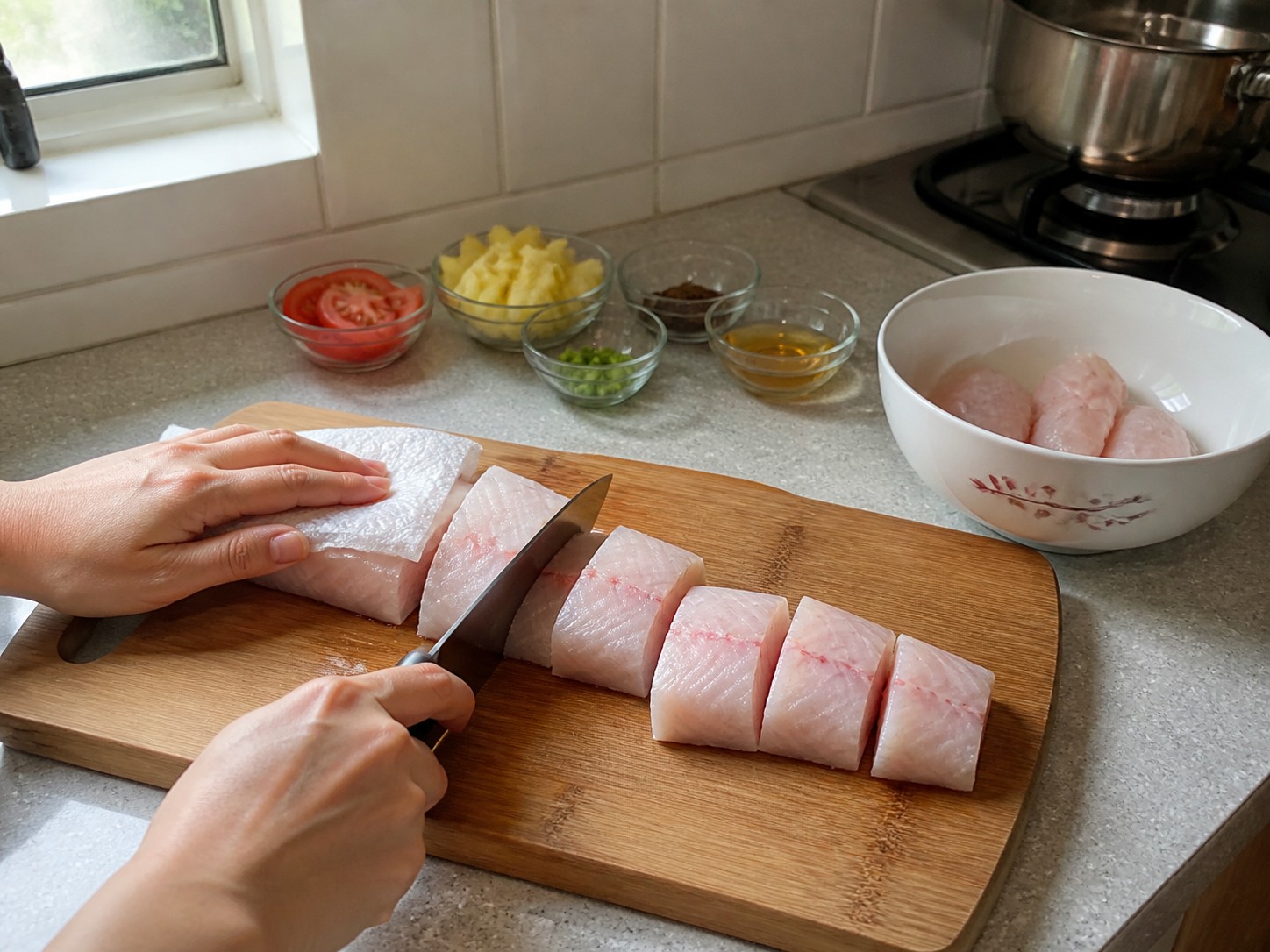 Vietnamese Canh Chua Cá — hakbang 2