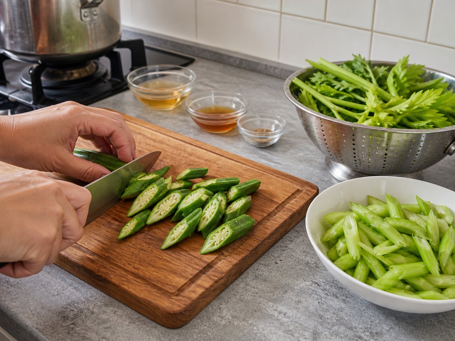 Vietnamese Canh Chua Cá — hakbang 4