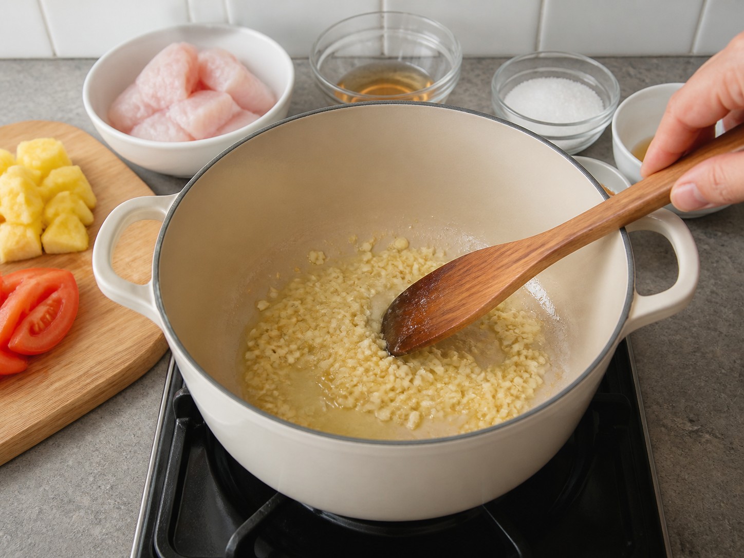 Vietnamese Canh Chua Cá — hakbang 7