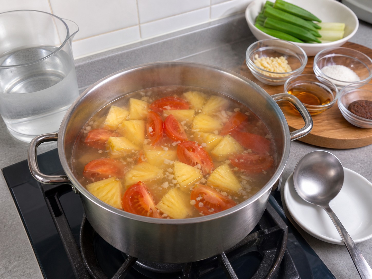 Vietnamese Canh Chua Cá — hakbang 8
