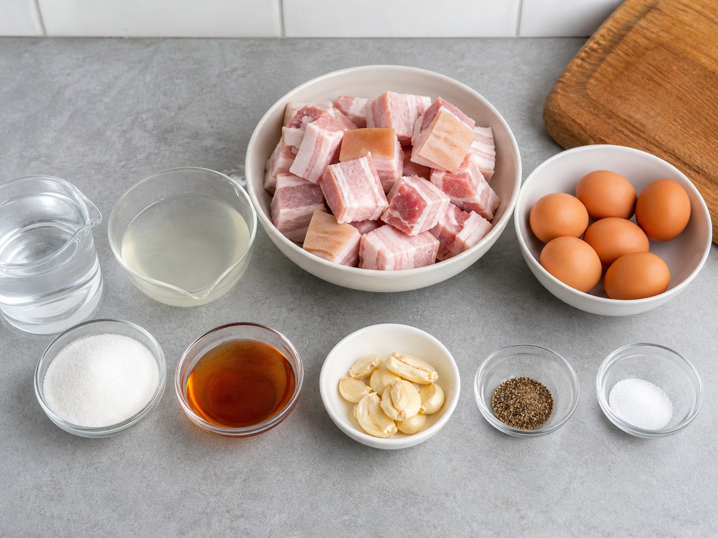 Vietnamese Caramel Pork and Eggs — ingredient overview