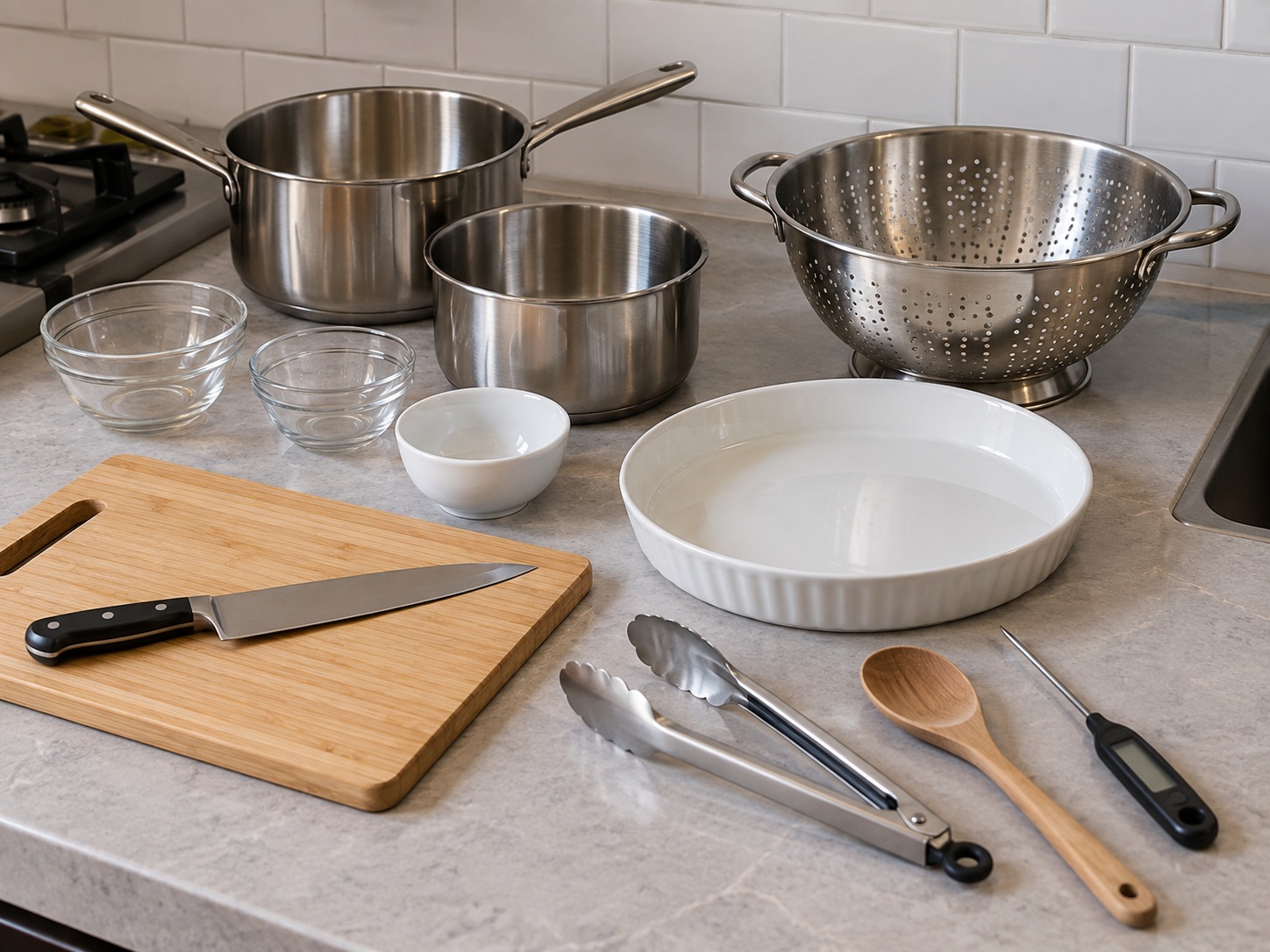 Vietnamese Goi Cuon Shrimp Fresh Spring Rolls — tools