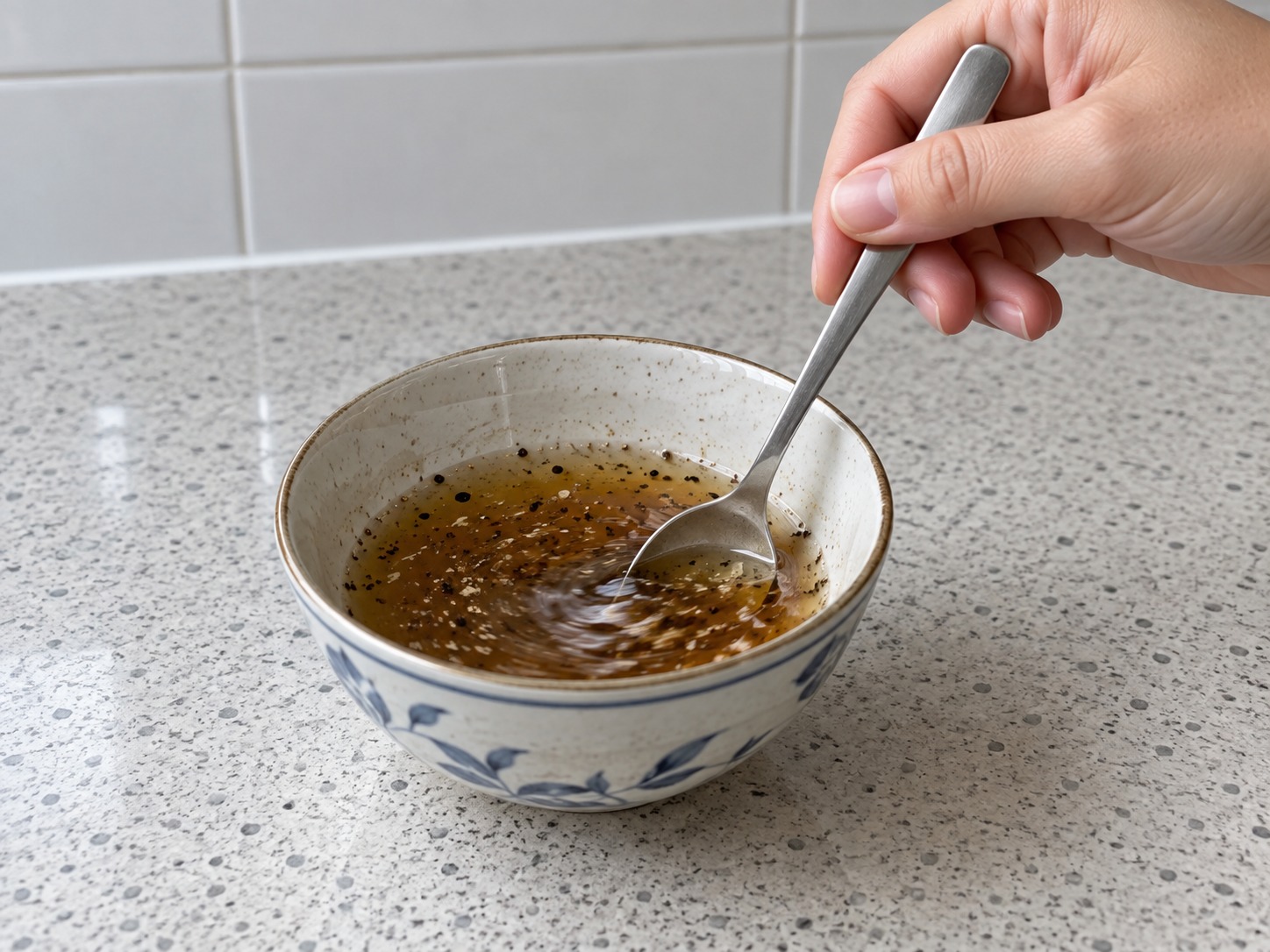 越式黑椒焦糖蝦 — 拌魚露汁