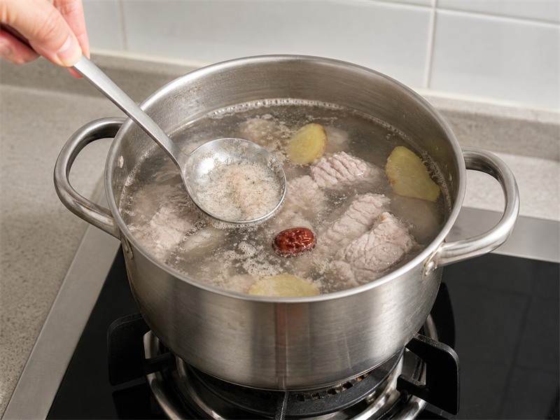 冬瓜瘦肉湯:大火煲滾
