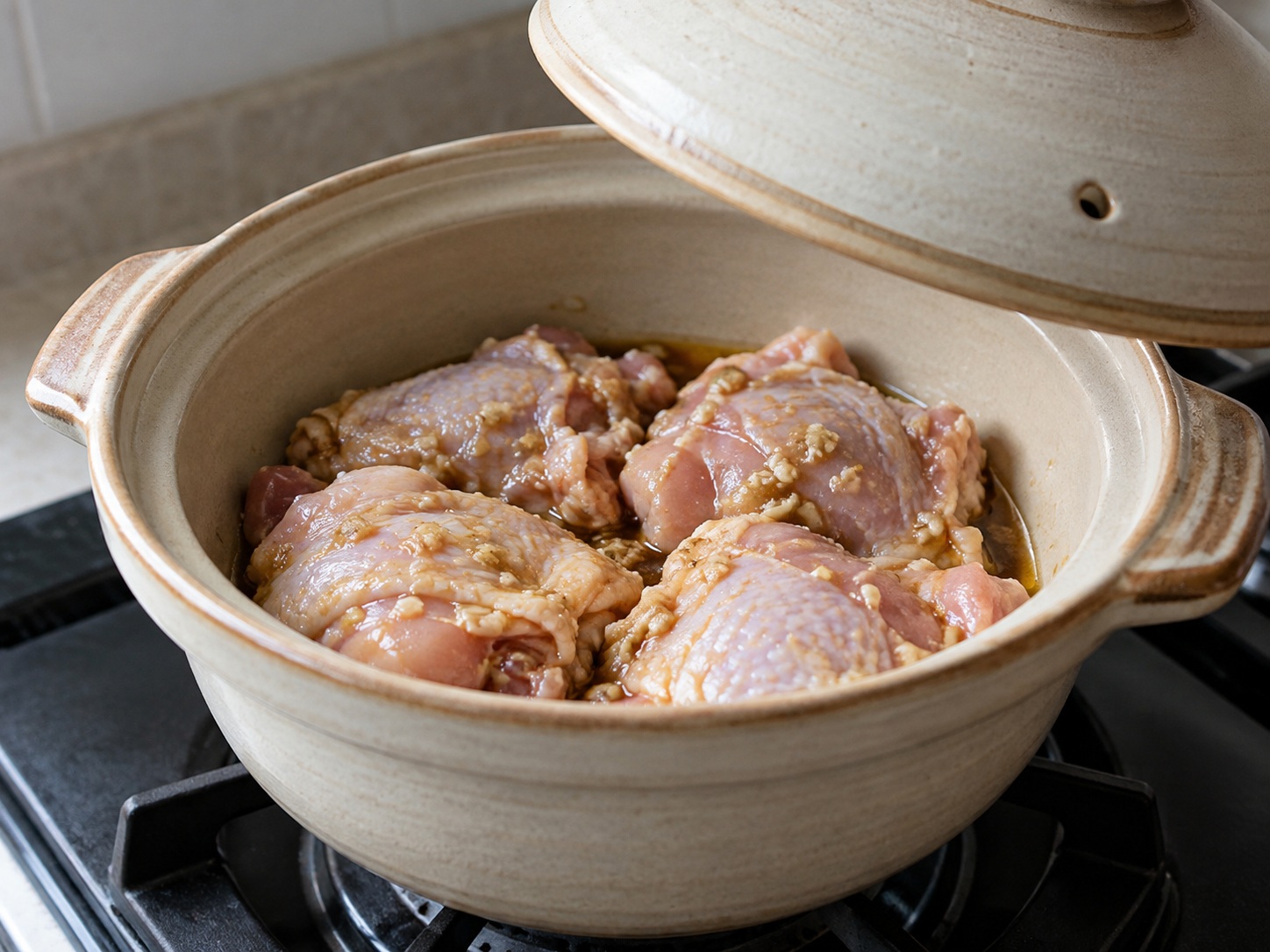 Ayam Kukus Panci Uap Yunnan — Jangan tambah air di dalam
