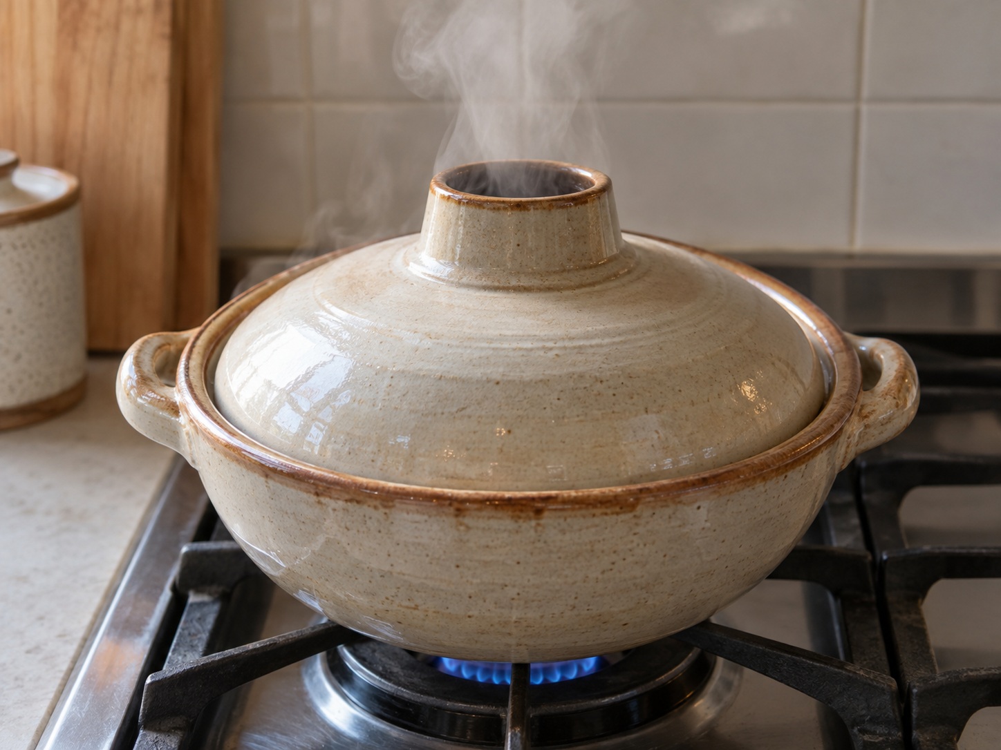 Ayam Kukus Panci Uap Yunnan — Kukus stabil