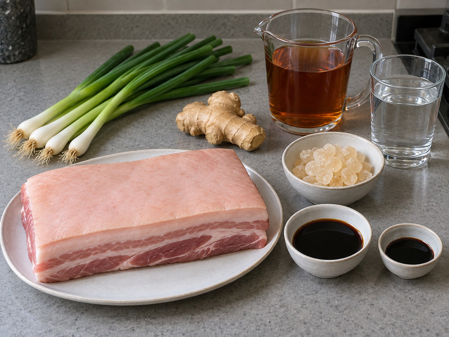 東坡肉 — 材料