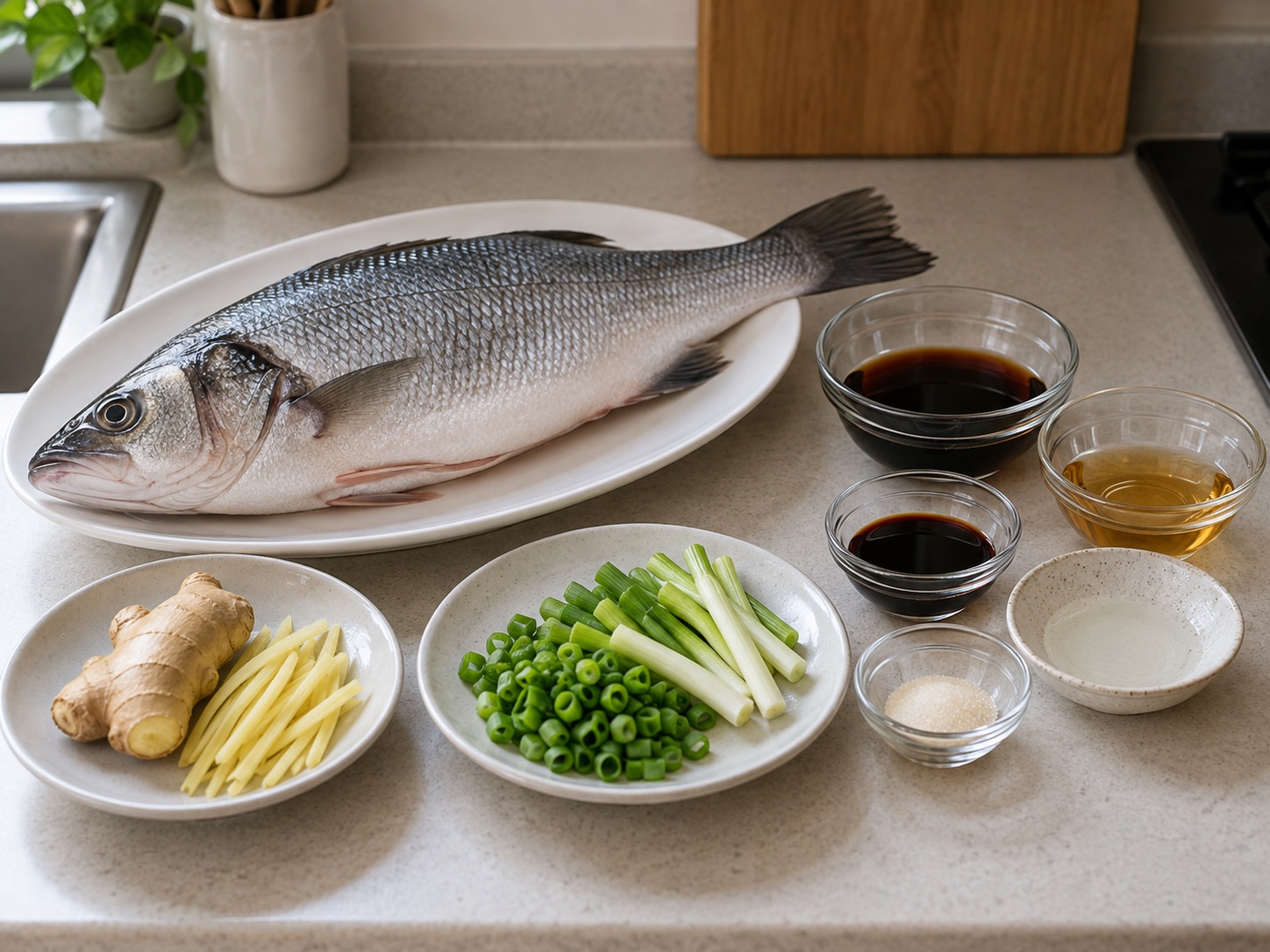 西湖醋魚 — 材料