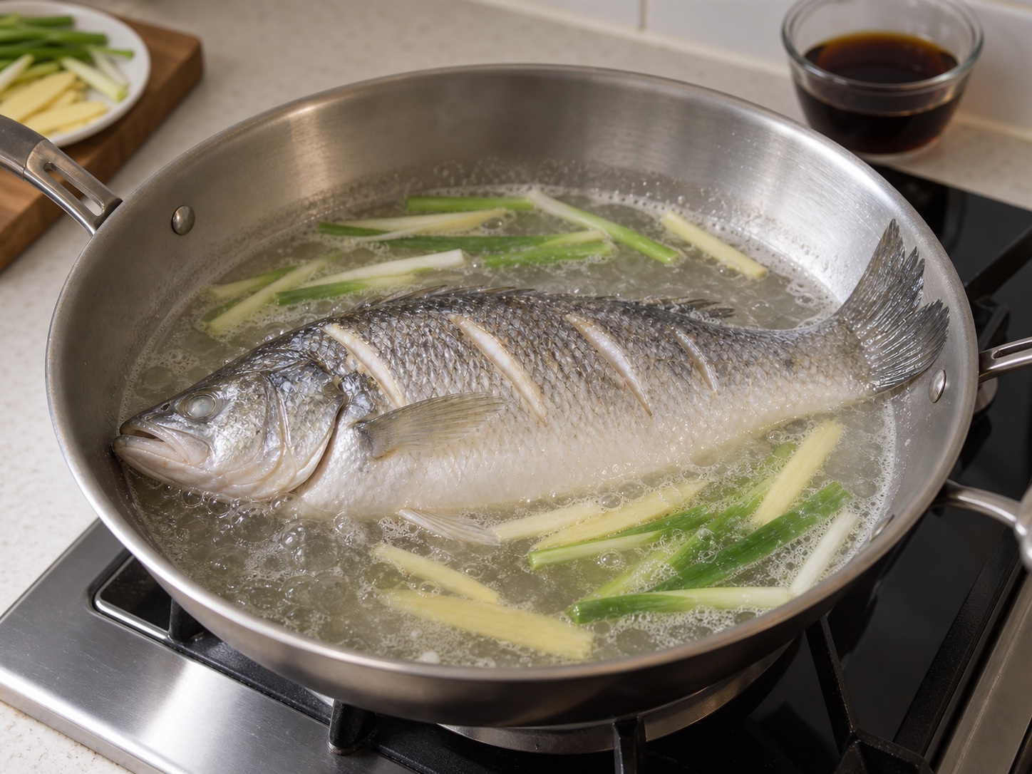 西湖醋魚 — 保持低沸8分鐘