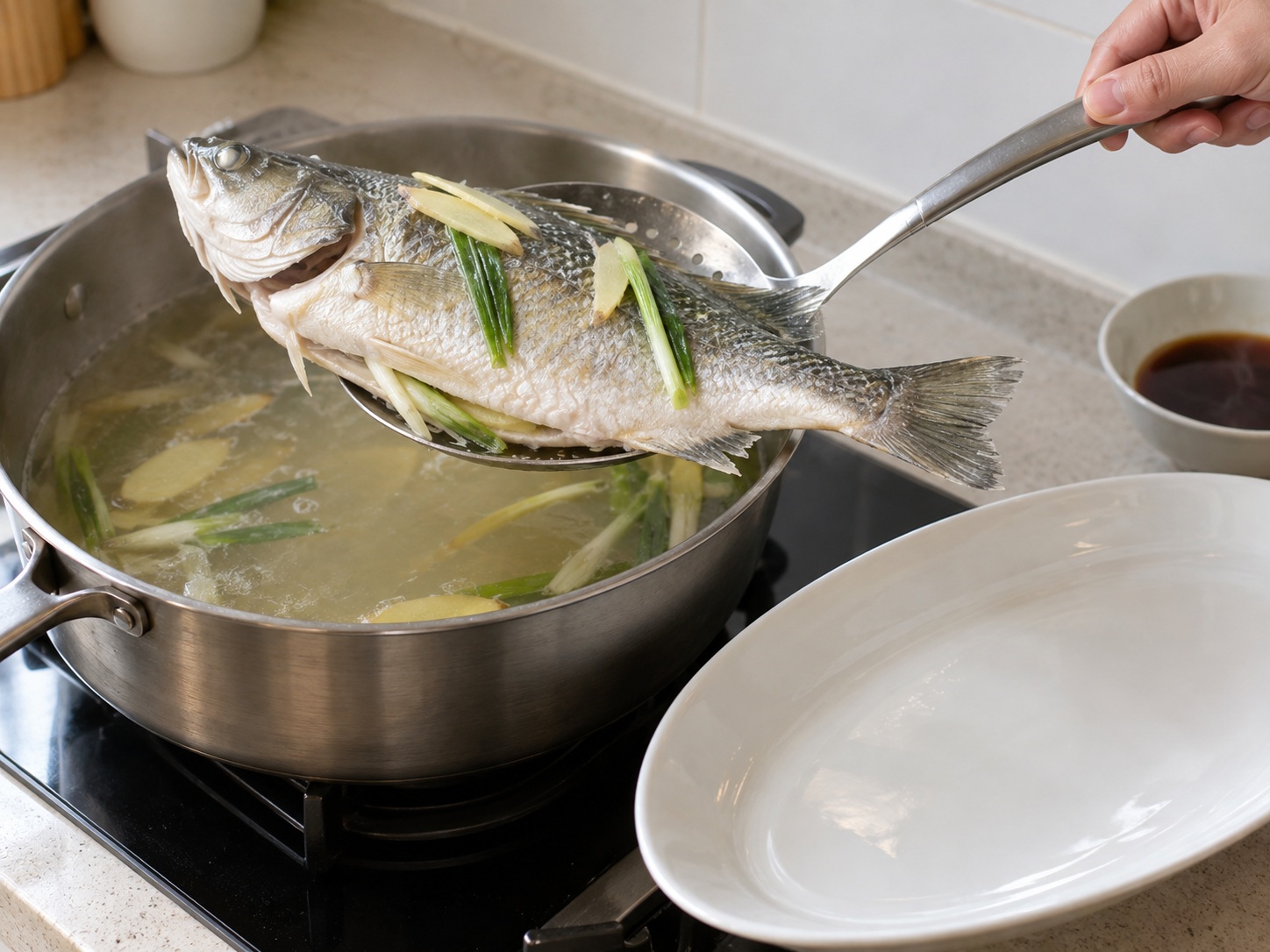 西湖醋魚 — 魚眼變白、背鰭易拉出時
